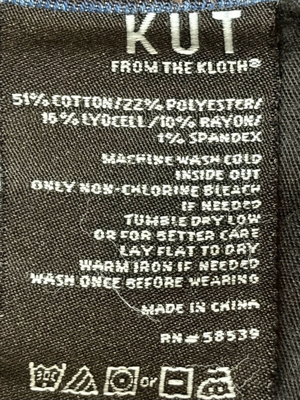 Kut from the Kloth Dark Blue Skinny Jeans - Picture 7 of 9